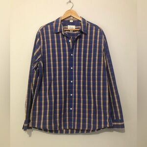 Bixby Nomad 100% Cotton Men’s XL Plaid Button-Up Shirt
